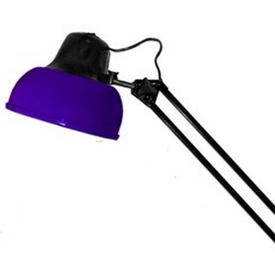 Лампа настольная Бета-К 60Вт Е27 фиолетовая Трансвит