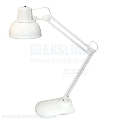 Лампа настольная Бета-К+ E27 60Вт белый 52570 Трансвит