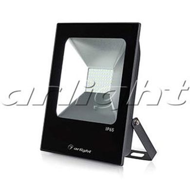 Светодиодный прожектор AR-FLAT-ICE-50W-220В Day Black, 120 градусов 023583 EZRA