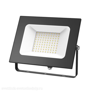 EZRA Прожектор светодиодный LED 100W 6700lm IP65 3000К черный 1/14