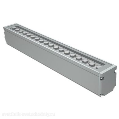 Светильник LED NBS 60 LED 18 silver IP65 3000K EUROLED