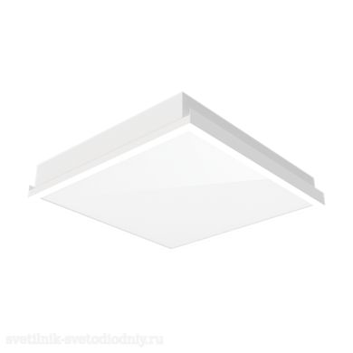 Светильник LED тип кромки Clip-In 600x600x100 мм 36 ВТ 4000К IP54 V1-A1-00027-10HG0-5403640 EUROLED