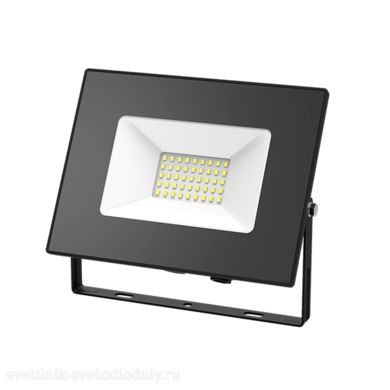 EZRA Прожектор светодиодный LED 70W IP65 6500К черный 1/6