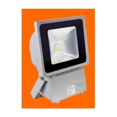 Прожектор светодиодный LED PFL -80W/CW/GREY/45BRIDGELUX 7600Lm EUROLED