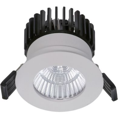 Светильник встраиваемый светодиодный LED QUO 07 WH 8Вт 3000K D65 1507000370 EUROLED