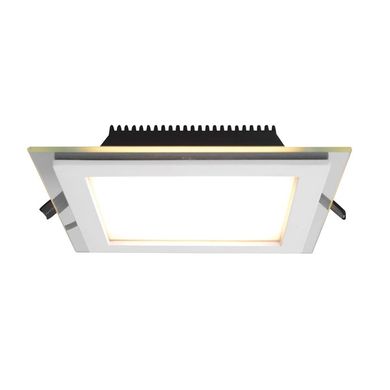 Светильник встраиваемый светодиодный LED PIANO S 18 WH 24Вт 4000K 200мм мат. 1579000200 EUROLED