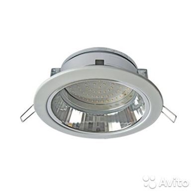 Светильник точечный LED GX70-H6R сатин хром встр. с рефл. 65х171 FS70R6ECB EUROLED