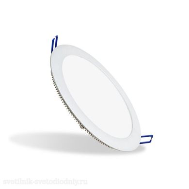 Светильник светодиодный LED встраиваемый ультратонкий DL-14 AC220В 15.5W Холодный белый 11