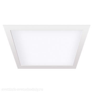 Светильник светодиодный LED PPL-S12019M 8W 530Lm 6500K alum.mat AC