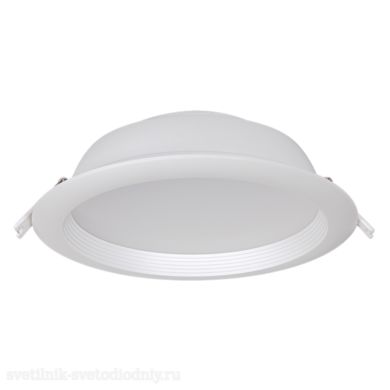 Светильник встраиваемый LED PLED DL2 28Вт 6500K D220 .1026941 EUROLED