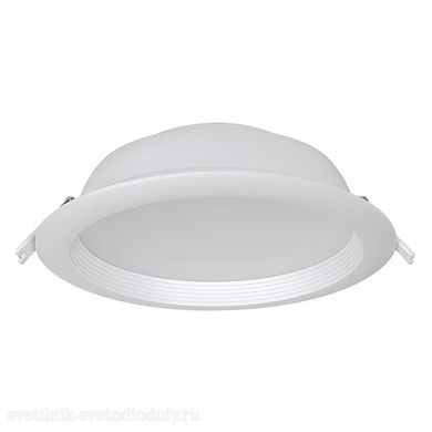 Светильник LED P DL2 35W Fr/Wh 4000K/3000Lm IP40 230V/50Hz .5000773 EUROLED