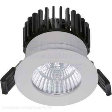 Светильник встраиваемый светодиодный LED QUO IP 8Вт 4000K D45 1507000070 EUROLED