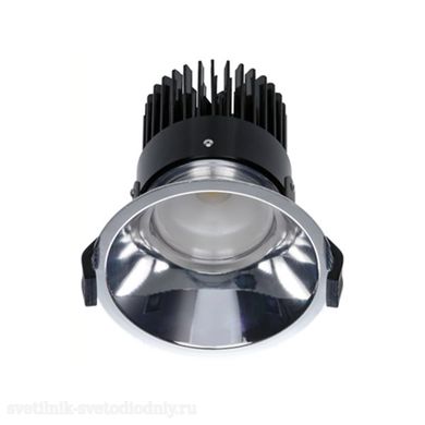 Светильник встраиваемый светодиодный LED OKKO 18 WH 21Вт 3000K D145 1235001030 EUROLED