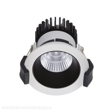 Светильник точечный LED COOL 13 WH/BL 15Вт 3000K D81 1412000240 EUROLED