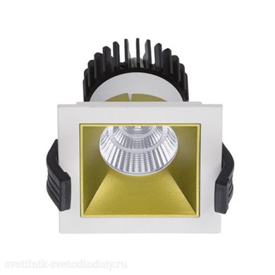 Светильник точечный LED SOON 07 WH/GL D45 10Вт 4000K 80мм 1442000100 EUROLED