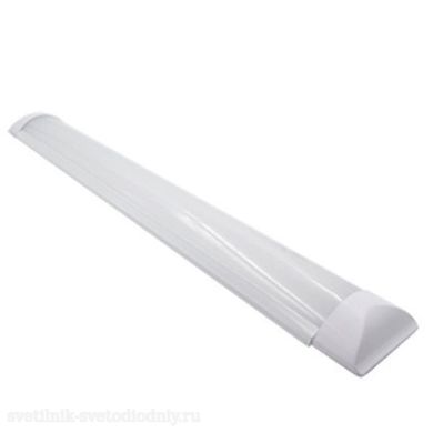 LED linear IP20 линейный светодиодный светильник (замена ЛПО) 20W 220В 6500K 600x75x25