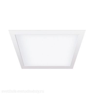 Светильник светодиодный LED PPL-S22512 18W 1440Lm 4000K встр/квадр white AC 220-240V