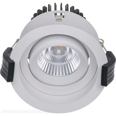 Светильник встраиваемый светодиодный LED RAMO 13 BL 15Вт 3000K D90 1258000180 EUROLED